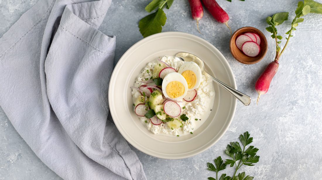 Savory Cottage Cheese Breakfast Bowl | Nourishing Meals®
